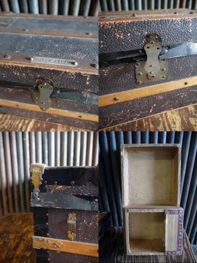 画像1: アンティーク　SALESMAN　SAMPLE　トランクケース