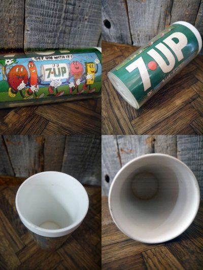 画像2: ビンテージ　7UP　コップ　(観賞用)