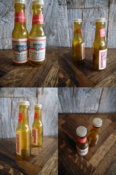 画像2: ビンテージ　Budweiser 　S/P セット　B