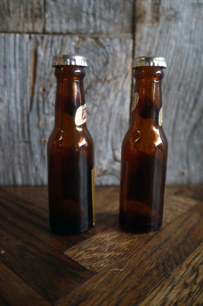 画像1: ビンテージ　Schlitz　Beer　 Bottle 　S/P セット　