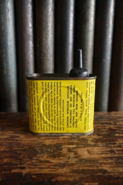 画像1: ビンテージ　DIXON　LOCK-EASE　ミニメンテナンス缶