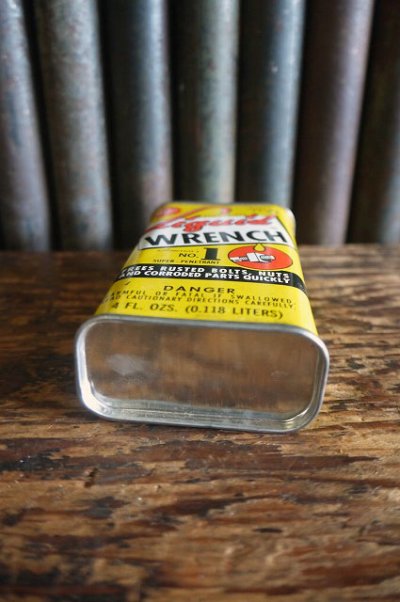 画像3: ビンテージ D.Stock Liquid WRENCH ミニOIL缶