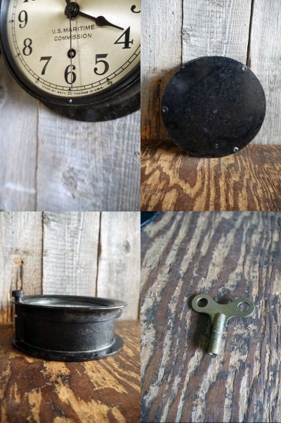 画像3: ビンテージ　U.S.　MARITIME　COMMISSION　クロック