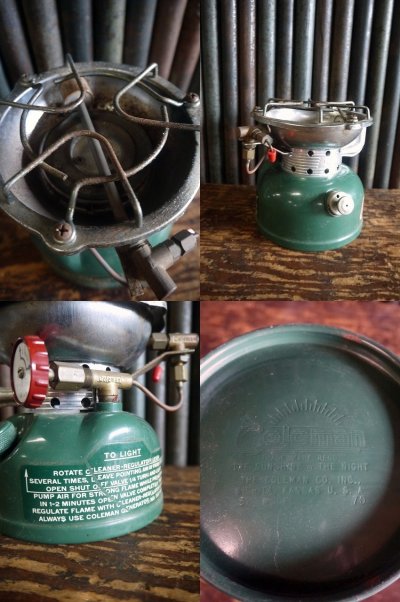 画像2: ビンテージ 　Coleman 502 　シングル バーナー　