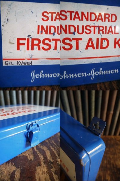 画像1: ビンテージ　FIRST　AID　KIT　メタルBOX