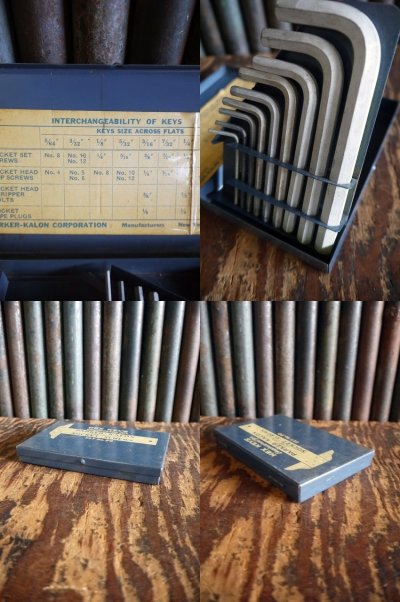画像2: ビンテージ　HEX　KEYS　メタルケース