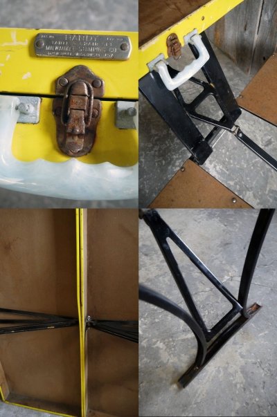 画像2: ビンテージ　MILUWAUKEE　STAMPING　CO　ピクニックテーブル  B