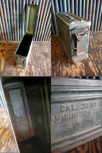 画像2: ビンテージ　AMMUNITION　BOX　C