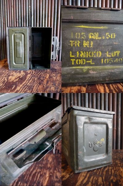 画像2: ビンテージ AMMUNITION BOX B
