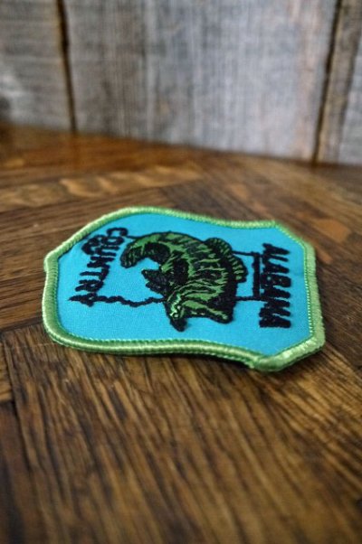 画像1: ビンテージ D.Stock ALABAMA COUNTRY ワッペン