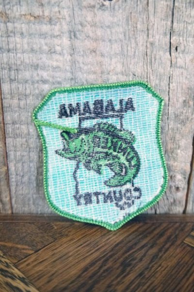 画像3: ビンテージ D.Stock ALABAMA COUNTRY ワッペン