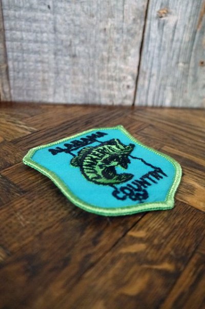 画像2: ビンテージ D.Stock ALABAMA COUNTRY ワッペン