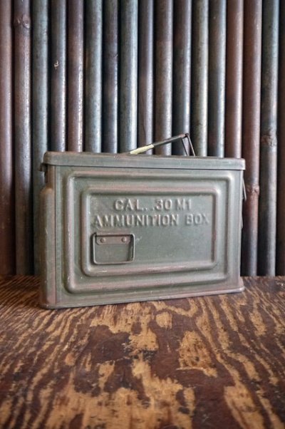 画像1: ビンテージ　AMMUNITION　BOX　C
