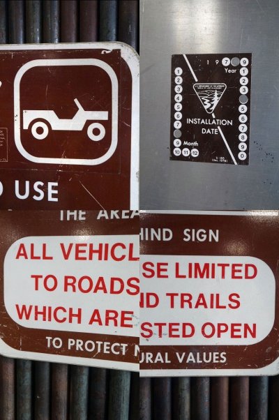 画像2: ビンテージ　LIMITED　USA　AREA　サイン