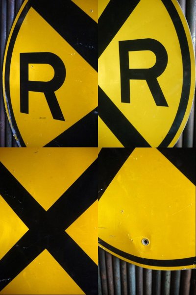 画像1: ビンテージ　R×R　ロードサイン