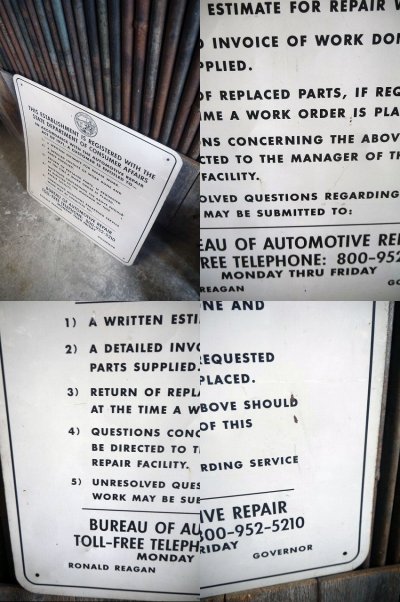 画像2: ビンテージ  DCA　看板　