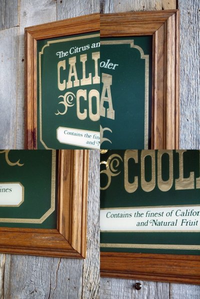 画像2: ビンテージ　CALIFORNIA　COOLER　パブミラー