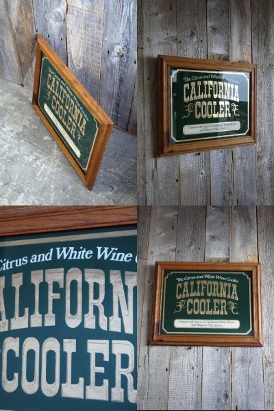画像1: ビンテージ　CALIFORNIA　COOLER　パブミラー