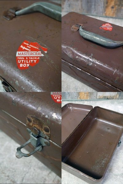 画像2: ビンテージ　MASTERCRAFT　メタル　UTILITYBOX