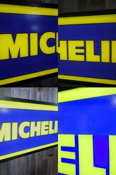 画像2: ビンテージ　MICHELIN　両面ライトサイン