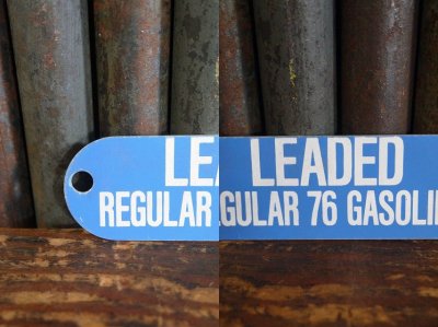 画像1: ビンテージ　LEADED　REGULAR　76　GASOLINE　プレート