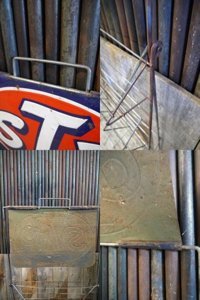 画像2: ビンテージ　STP　MOTOR　OIL　ディスプレイラック
