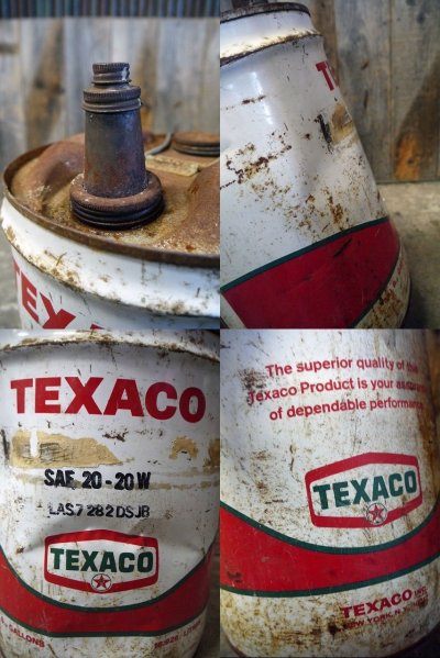 画像2: ビンテージ　TEXACO　OIL缶