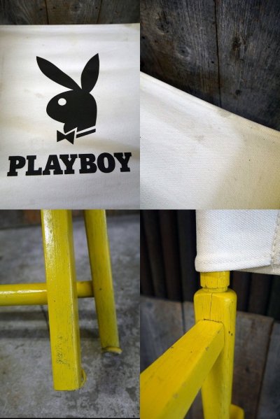 画像3: ビンテージ　PLAYBOY　ディレクターズチェア