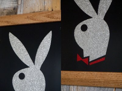 画像1: ビンテージ PLAYBOY ミラー看板