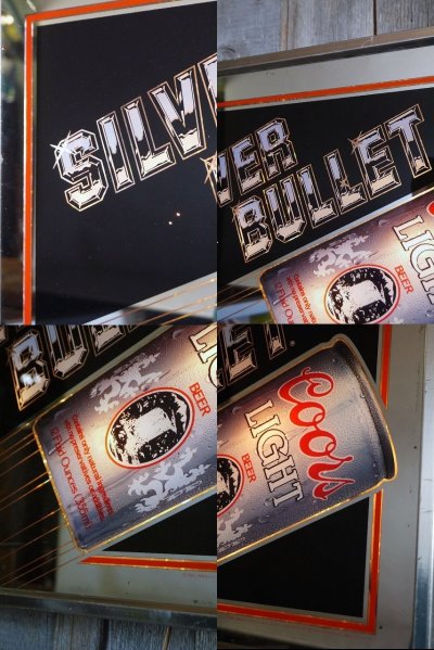 画像1: ビンテージ　SILVER　BULLET　Coors　LIGHT　ライトサイン