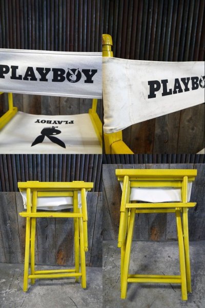 画像2: ビンテージ　PLAYBOY　ディレクターズチェア