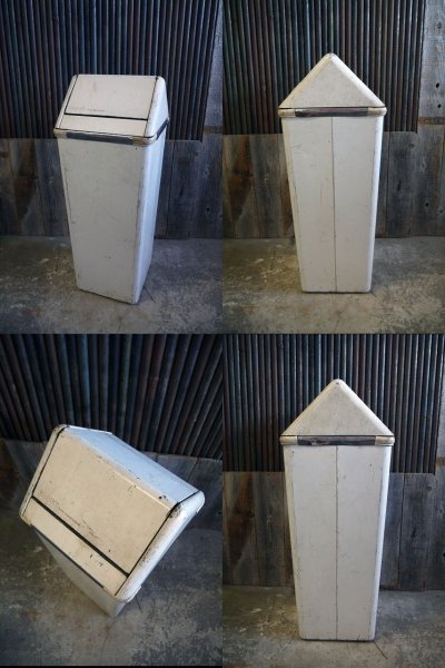 画像1: ビンテージ　mipro　TRASH缶