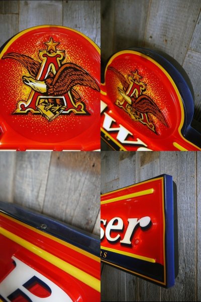 画像2: ビンテージ Budweiser ライトサイン