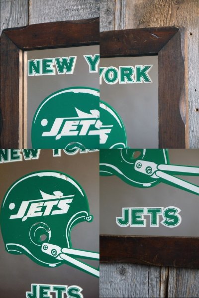 画像1: ビンテージ　NEW　YORK　JETS　ミラー