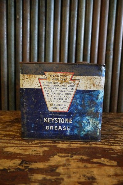 画像1: ビンテージ　KEYSTONE　GREASE　缶