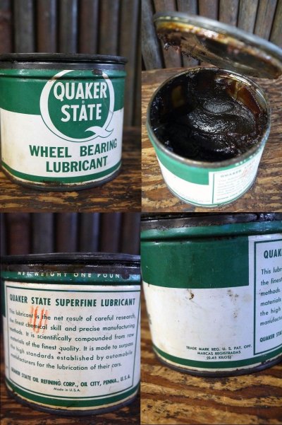画像2: ビンテージ QUAKERSTATE Lubrication缶