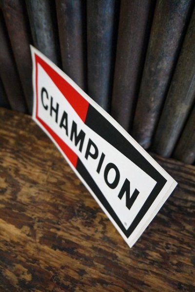 画像2: ビンテージ　CHAMPION　ステッカー　