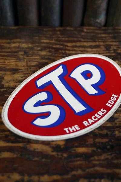 画像1: ビンテージ STP ステッカー