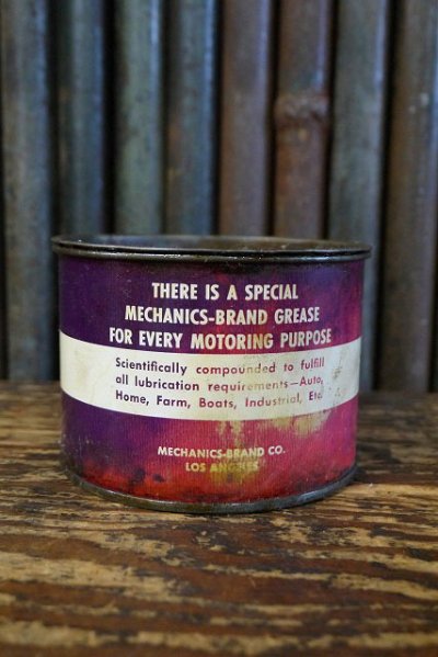 画像1: ビンテージ MECHANICS GREASE缶