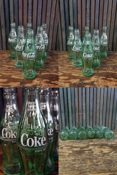 画像2: ビンテージ　Coca-Cola　ボトルキャリーケース＆ボトルセット