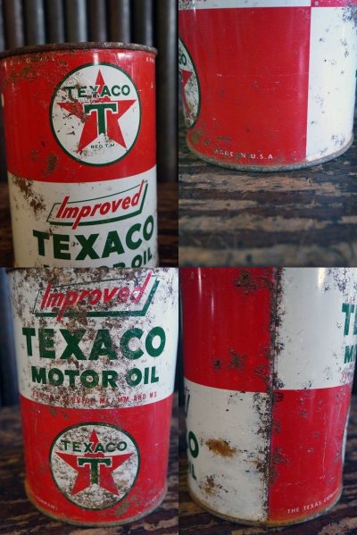 画像2: ビンテージ TEXACO MOTOR OIL缶