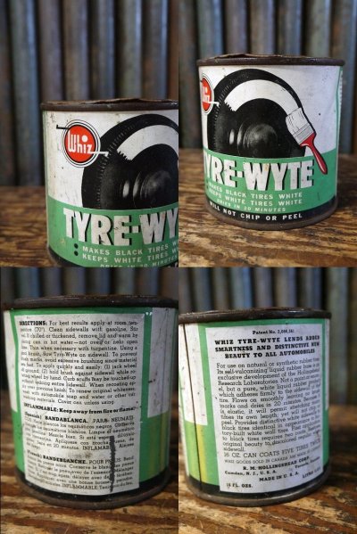 画像2: ビンテージ Whiz TYRE₋WYTE缶