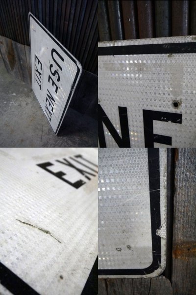 画像2: USA　USE　NEXT　EXIT　大型ロードサイン　