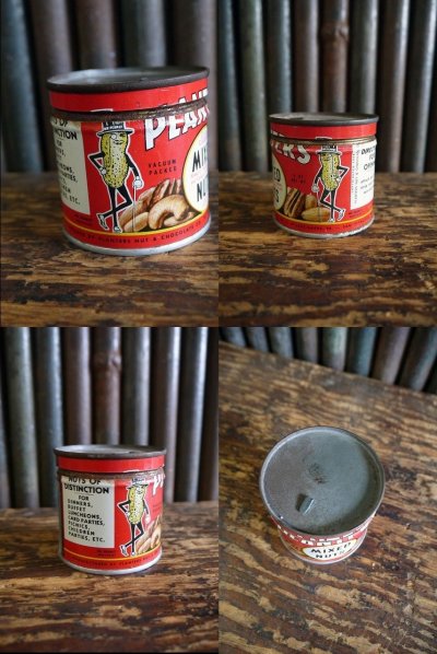 画像2: ビンテージ PLANTERS MIXED NUTS ミニ缶