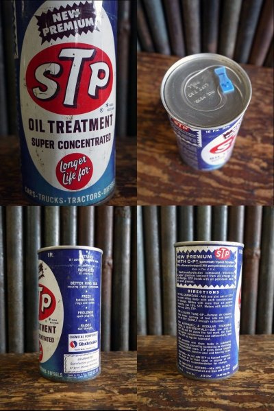 画像2: ビンテージ　STP　OIL　TREATMENT缶
