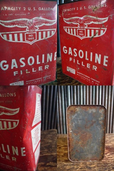 画像3: ビンテージ EAGLE GASOLINE缶