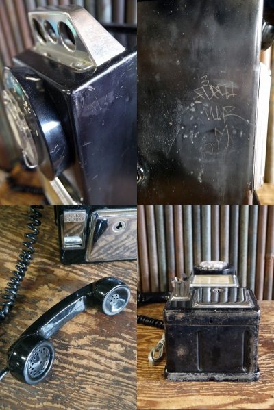 画像3: ビンテージ　PUBLIC　PHONE　