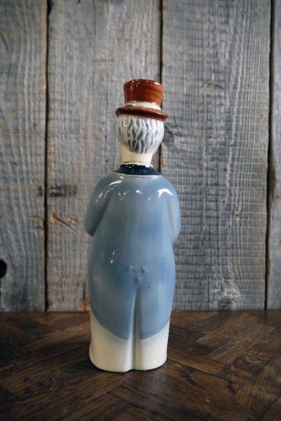 画像1: ビンテージ Bourbon ボトルデキャンタ人形