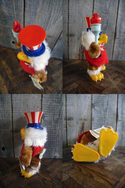 画像3: ビンテージ Eagle Sam ぬいぐるみ人形 B