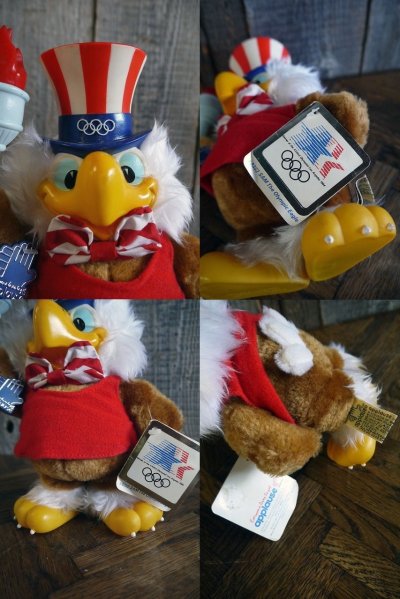 画像2: ビンテージ Eagle Sam ぬいぐるみ人形 B